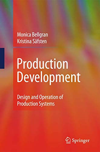 9781848824942: Production Development: Design and Operation of Production Systems