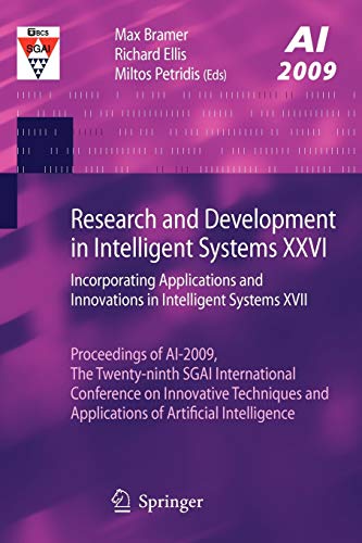 Stock image for Research And Development In Intelligent Systems Xxvi: Incorporating Applications And Innovations In Intelligent Systems Xvii for sale by Basi6 International