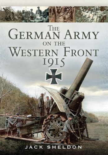 9781848844667: German Army on the Western Front 1915