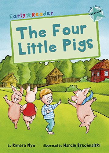 Beispielbild fr The Four Little Pigs (Early Reader) (Early Reader Turquoise Band): (Turquoise Early Reader) zum Verkauf von WorldofBooks