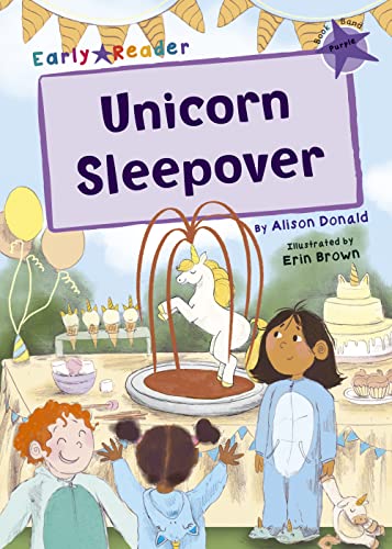 Beispielbild fr Unicorn Sleepover: (Purple Early Reader) zum Verkauf von WorldofBooks