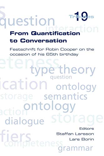 9781848900912: From Quantification to Conversation