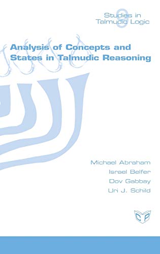 Imagen de archivo de Analysis of Concepts and States in Talmudic Reasoning (Studies in Talmudic Logic) (Hebrew Edition) a la venta por Lucky's Textbooks