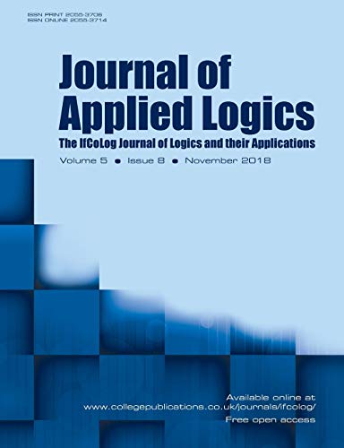 Stock image for Journal of Applied Logics - IfCoLog Journal: Volume 5, number 8, November 2018 for sale by Lucky's Textbooks