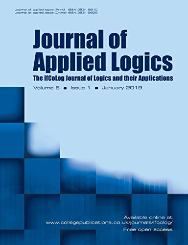 Beispielbild fr Journal of Applied Logics - The IfCoLog Journal of Logics and their Applications: Volume 6, Issue 1, January 2019 zum Verkauf von Lucky's Textbooks