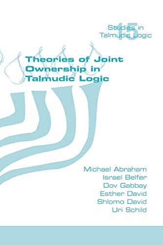 Imagen de archivo de Theories of Joint Ownership in Talmudic Logic (Hebrew Edition) a la venta por Lucky's Textbooks