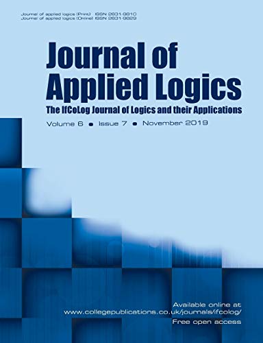 Beispielbild fr Journal of Applied Logics - The IfCoLog Journal of Logics and their Applications: Volume 6, Issue 7, November 2019 zum Verkauf von Lucky's Textbooks