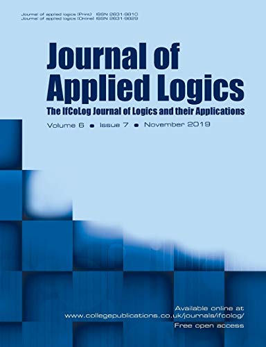 Stock image for Journal of Applied Logics - The IfCoLog Journal of Logics and their Applications: Volume 6, Issue 7, November 2019 for sale by Lucky's Textbooks