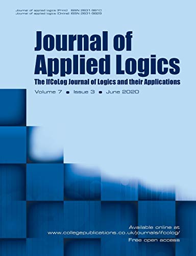 Beispielbild fr Journal of Applied Logics - The IfCoLog Journal of Logics and their Applications: Volume 7 Issue 3, June 2020 zum Verkauf von Buchpark
