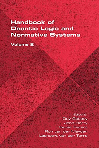 9781848903630: The Handbook of Deontic Logic and Normative Systems, Volume 2