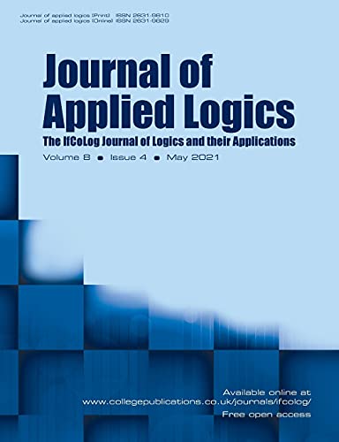 Stock image for Journal of Applied Logics The IfCoLog Journal of Logics and their Applications Volume 8, Issue 4, May 2021 for sale by PBShop.store US