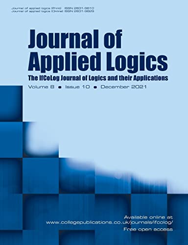 Beispielbild fr Journal of Applied Logics - IfCoLog Journal of Logics and their Applications. Volume 8, number 10, December 2021 zum Verkauf von Lucky's Textbooks