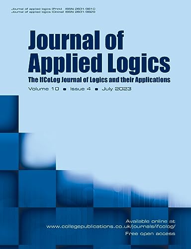 Stock image for Journal of Applied Logics. IfCoLog Journal of Logics and their Applications. Volume 10, number 4, July 2023 for sale by GreatBookPrices