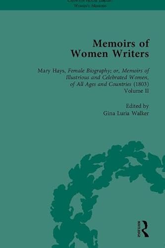 Stock image for Memoirs of Women Writers: Vol 5-6-7 for sale by Revaluation Books