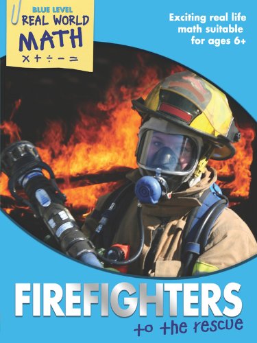 Imagen de archivo de Real World Math Blue Level: Firefighters to the Rescue a la venta por Better World Books