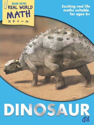 Stock image for Real World Math Blue Level: Dinosaur Dig for sale by Better World Books: West