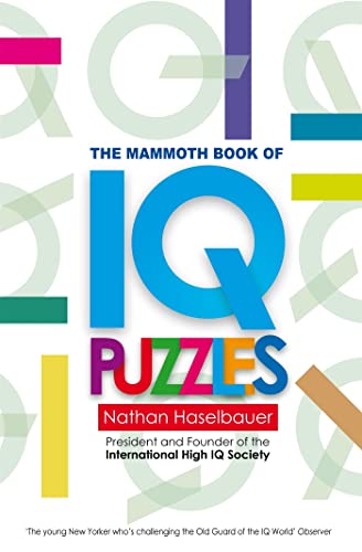 Beispielbild fr The Mammoth Book of New IQ Puzzles (Mammoth Books) zum Verkauf von WorldofBooks