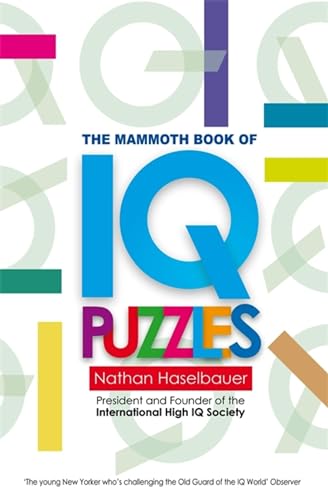 Stock image for The Mammoth Book of New IQ Puzzles (Mammoth Books) for sale by HPB-Diamond