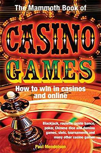 9781849012713: Mammoth Book of Casino Games
