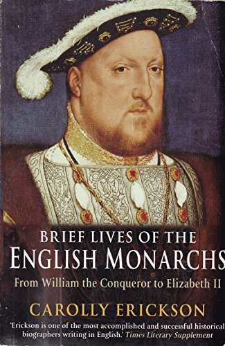 Stock image for Brief Lives Of The Monarchs for sale by Better World Books