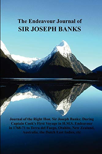 9781849021494: The Endeavour Journal of Sir Joseph Banks