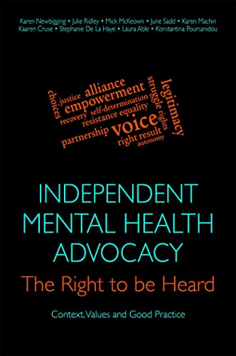 Beispielbild fr Independent Mental Health Advocacy zum Verkauf von Blackwell's