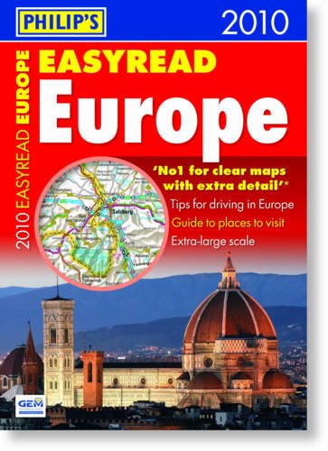 9781849070515: Philip's EasyRead Europe 20010: Flexi A4 (Road Atlases)