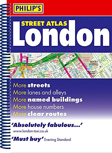 Stock image for Philip's Street Atlas London: Standard Spiral for sale by WorldofBooks