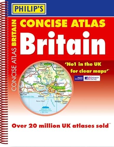 Stock image for Philip's Concise Atlas Britain: Spiral A5 (Road Atlases) for sale by WorldofBooks