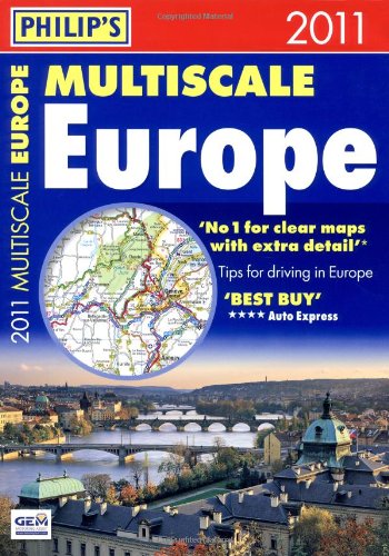 Philip's Multiscale Europe 2011. (9781849071192) by Philip's