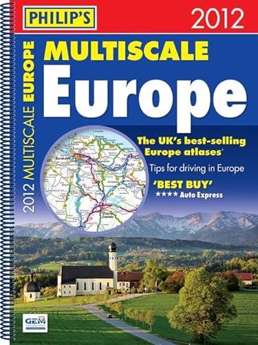 Philip's Multiscale Europe 2012. (9781849071628) by Philip's