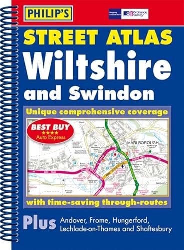 Philip's Street Atlas Wiltshire and Swindon (9781849071819) by Philip's Maps