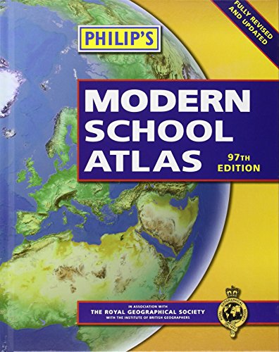 Beispielbild fr Philip's Modern School Atlas: 97th Edition (Hardback) zum Verkauf von AwesomeBooks