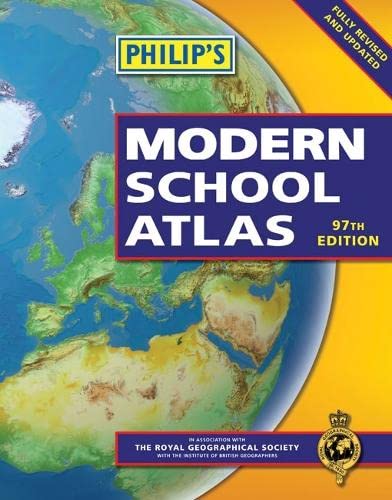 9781849071932: Philip's Modern School Atlas: 97th Edition (Hardback)