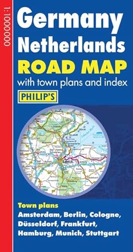 Philip's Germany and Netherlands Road Map (9781849072021) by Philip's Imprint