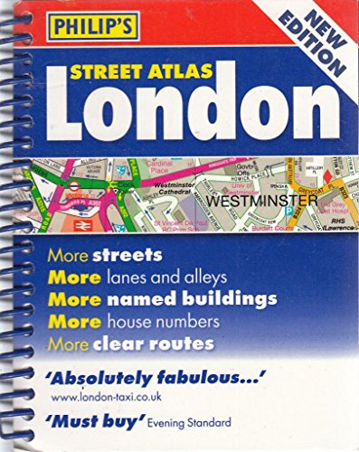 Stock image for Philip's Street Atlas London: Mini Spiral Edition for sale by WorldofBooks