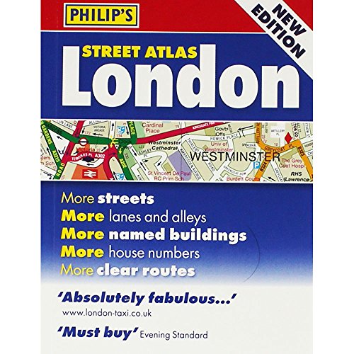 Beispielbild fr Philip's Street Atlas London: Mini Paperback Edition zum Verkauf von WorldofBooks