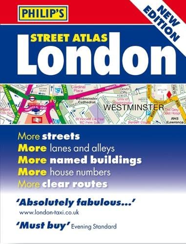 9781849072090: Philip's Street Atlas London: Mini Paperback Edition