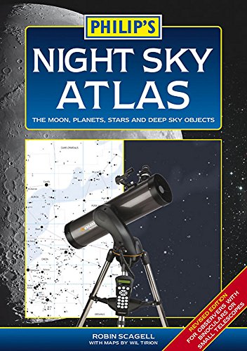 Beispielbild fr Philip's Night Sky Atlas zum Verkauf von WorldofBooks