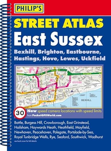 Philip's Street Atlas East Sussex (9781849072441) by Philip's