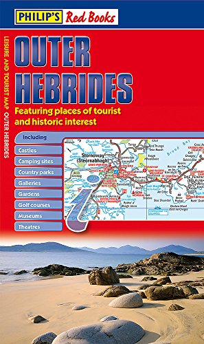 9781849073233: Philip's Outer Hebrides: Leisure and Tourist Map (Philip's Red Books) [Idioma Ingls]