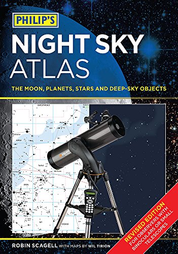 Stock image for Philip's Night Sky Atlas for sale by WorldofBooks