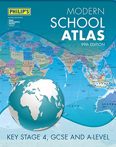 Beispielbild fr Philips Modern School Atlas 99th Edition (Philips World Atlas) zum Verkauf von Reuseabook
