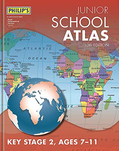 Beispielbild fr Philips Junior School Atlas 10th Edition (Philips School Atlas) zum Verkauf von Reuseabook