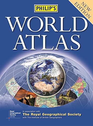 Stock image for Philip's World Atlas: Paperback for sale by WorldofBooks