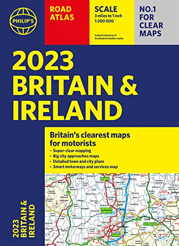 Stock image for 2023 Philip's Road Atlas Britain and Ireland for sale by Blackwell's