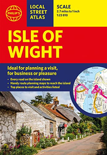 9781849076104: Philip's Isle of Wight Guide Book: Local Street Atlas (Philip's Red Books)
