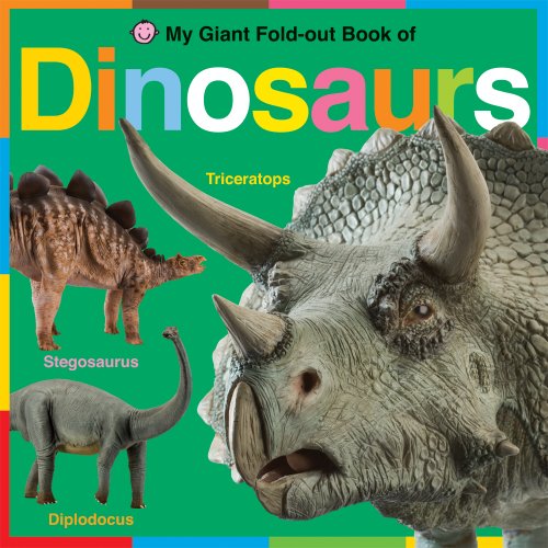 9781849151429: My Giant Fold-out Book of Dinosaurs (My Giant Fold-out Books)