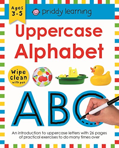 9781849151528: Wipe Clean Work Books: Uppercase Alphabet