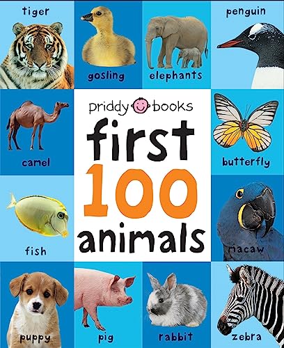 Imagen de archivo de First 100 Animals: First 100 Soft To Touch a la venta por WorldofBooks